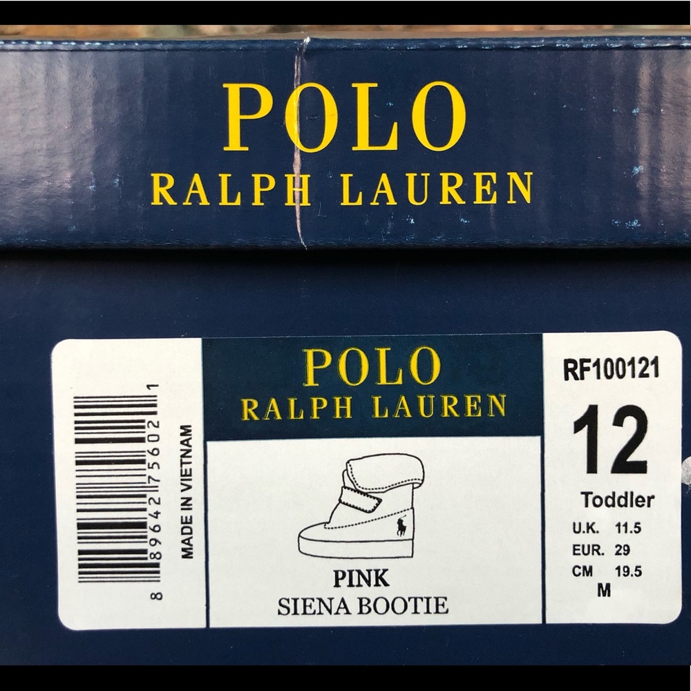 Polo Ralph Lauren Toddler Girls Siena Booties - Picture 15 of 16